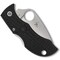Spyderco 2024 Spyderco Reveal 13 Manbug Black Lightweight Leaf, Serrated Edge SPY-MBKLFS - alternate 2